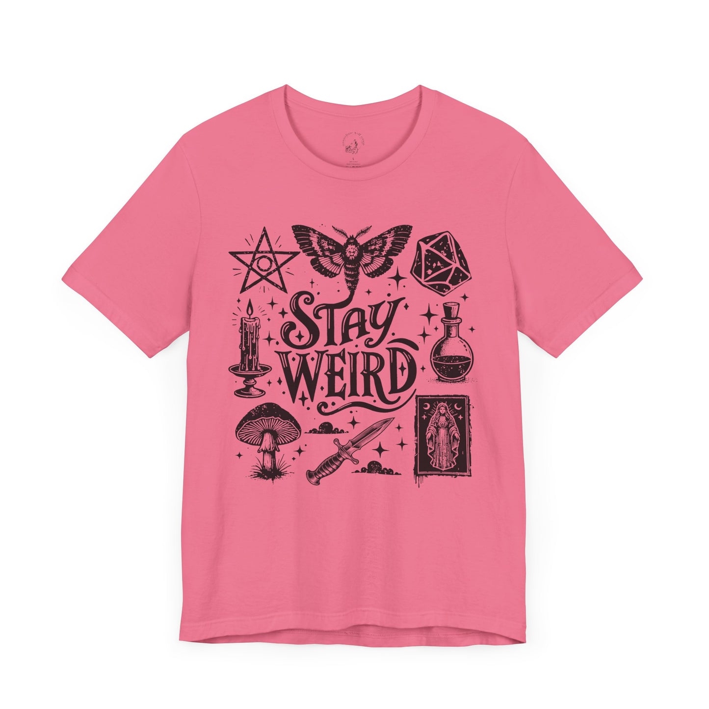 Stay Weird Unisex Jersey Short Sleeve Tee