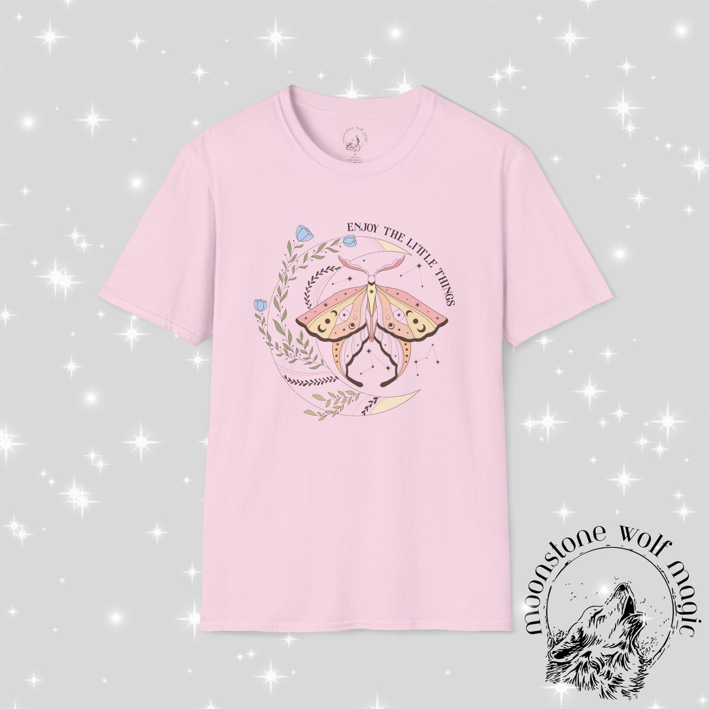 Enjoy the Little Things Unisex Softstyle T-Shirt - Nature Inspired Design