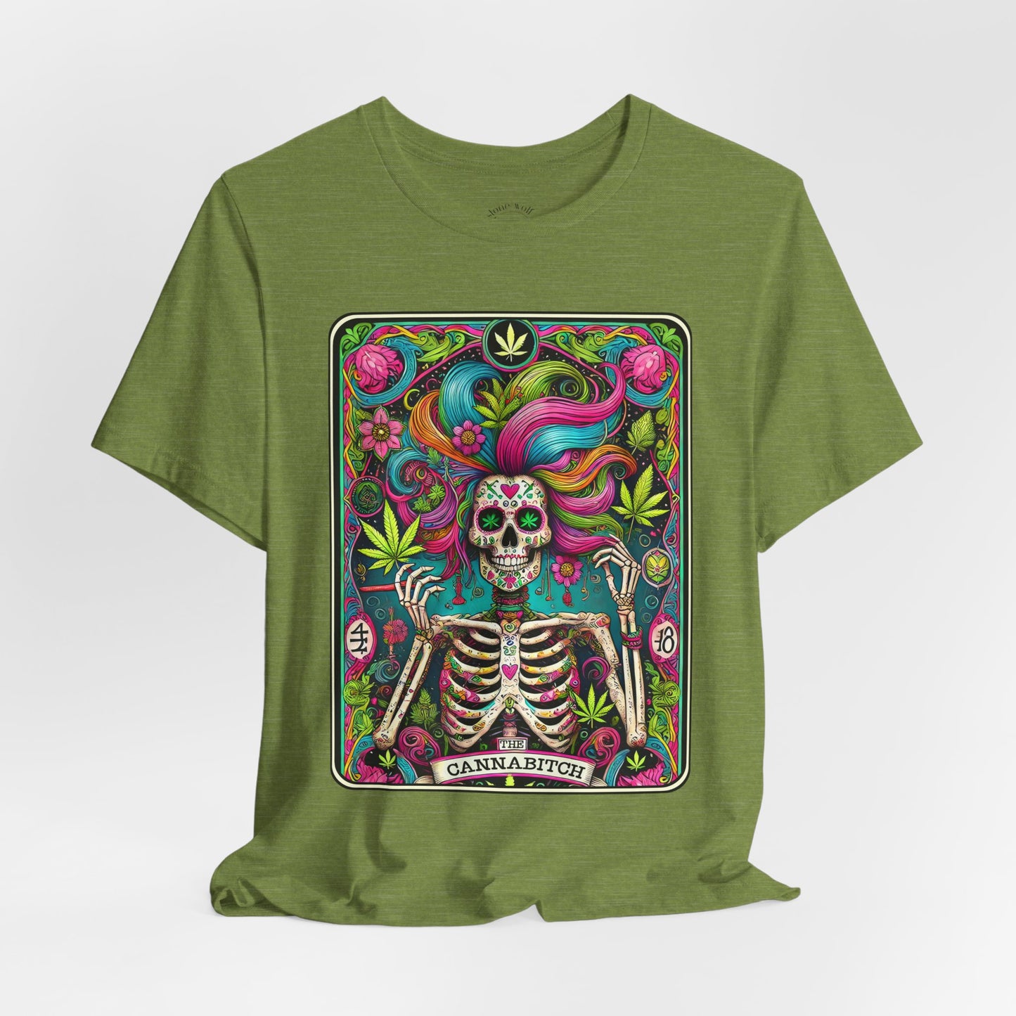 CannaB Tarot Bella Canvas Short Sleeve Tee
