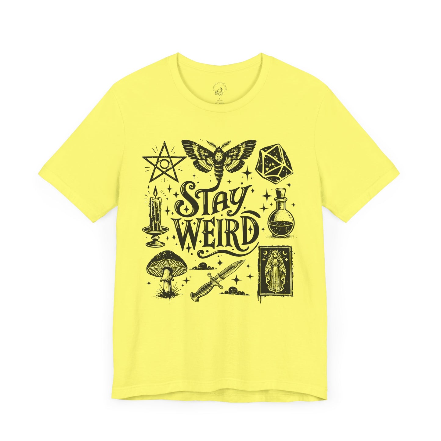 Stay Weird Unisex Jersey Short Sleeve Tee