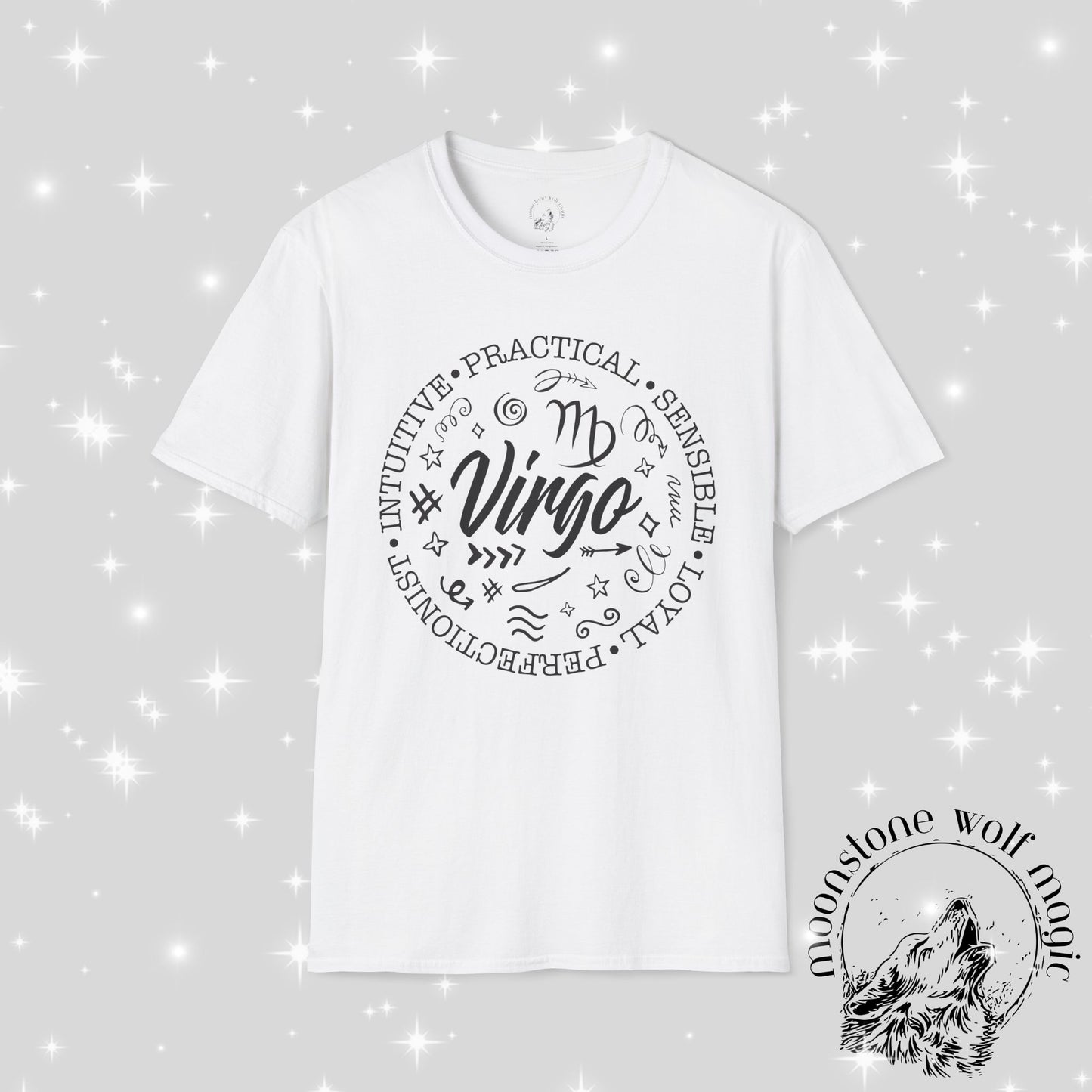 Virgo Traits Unisex Softstyle T-Shirt - Intuitive, Practical, Sensible Design
