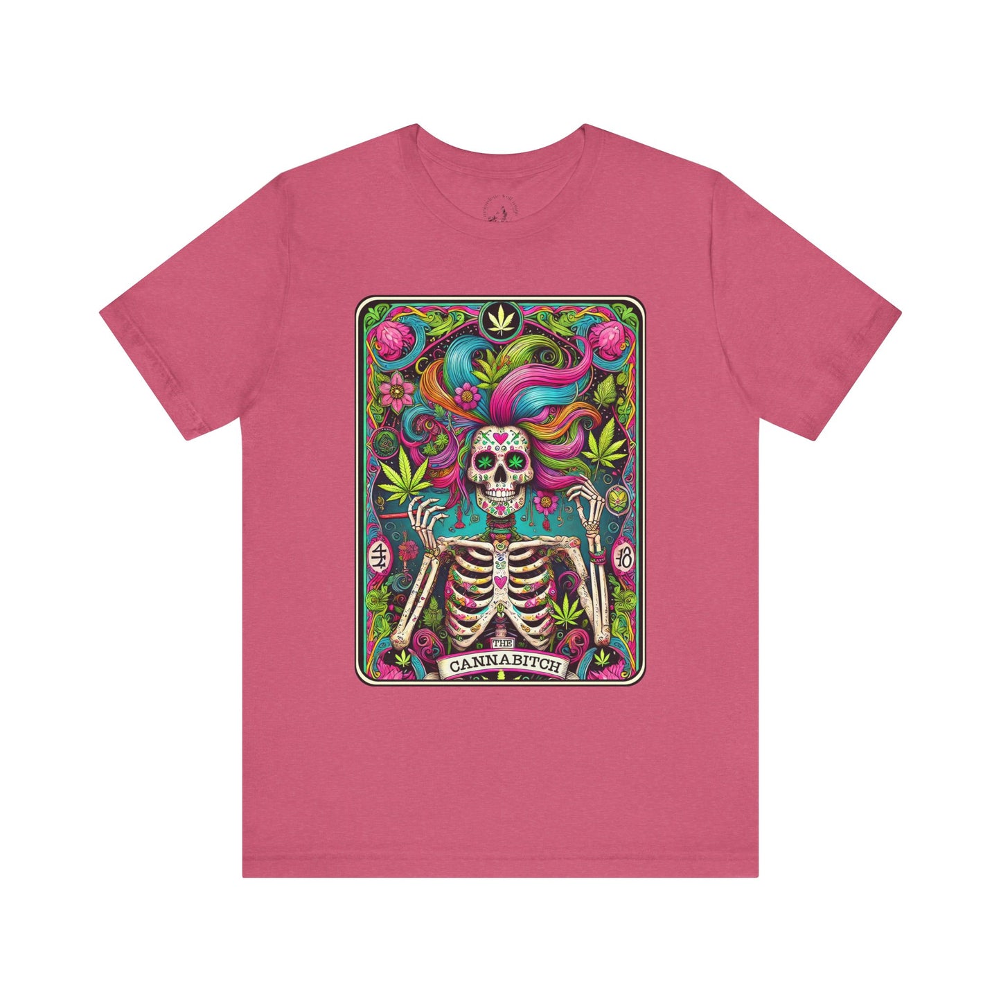 CannaB Tarot Bella Canvas Short Sleeve Tee