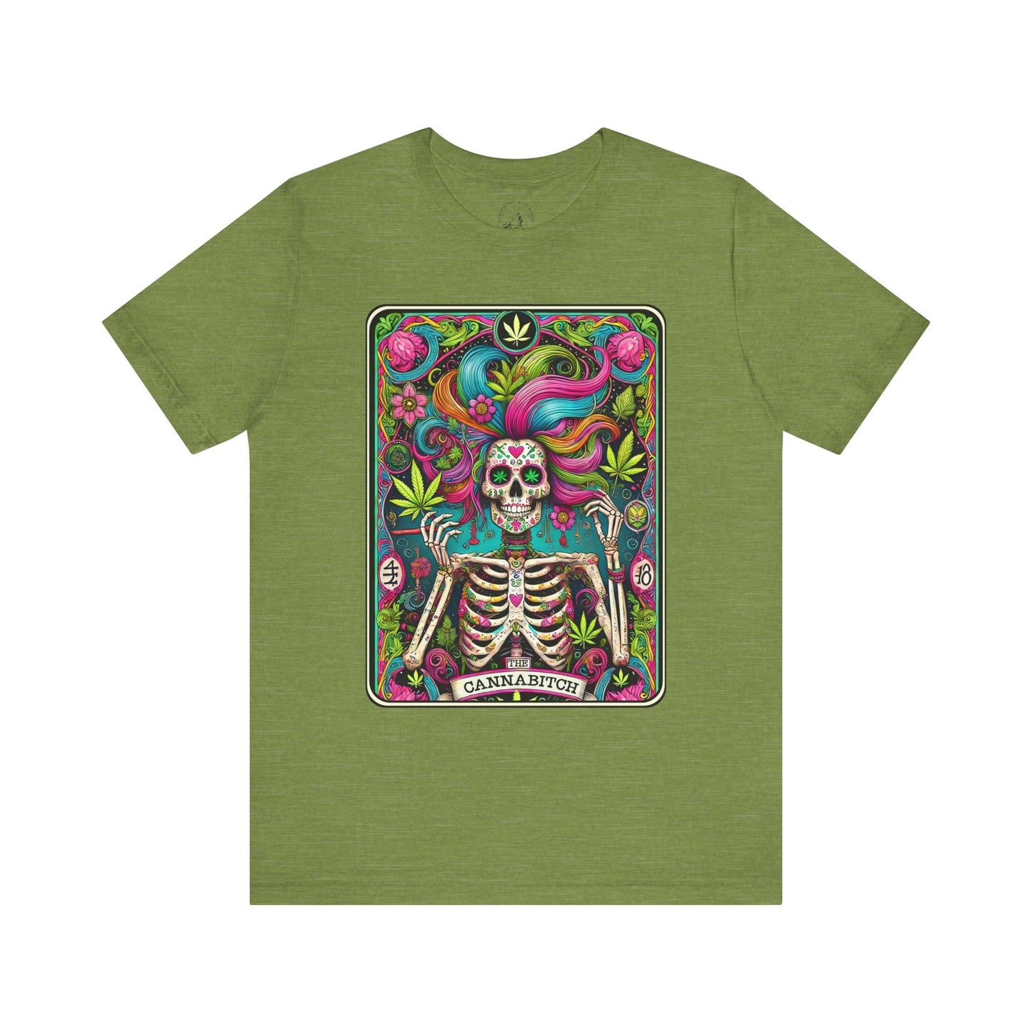 CannaB Tarot Bella Canvas Short Sleeve Tee