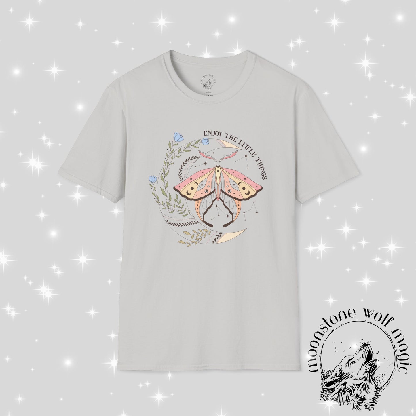 Enjoy the Little Things Unisex Softstyle T-Shirt - Nature Inspired Design