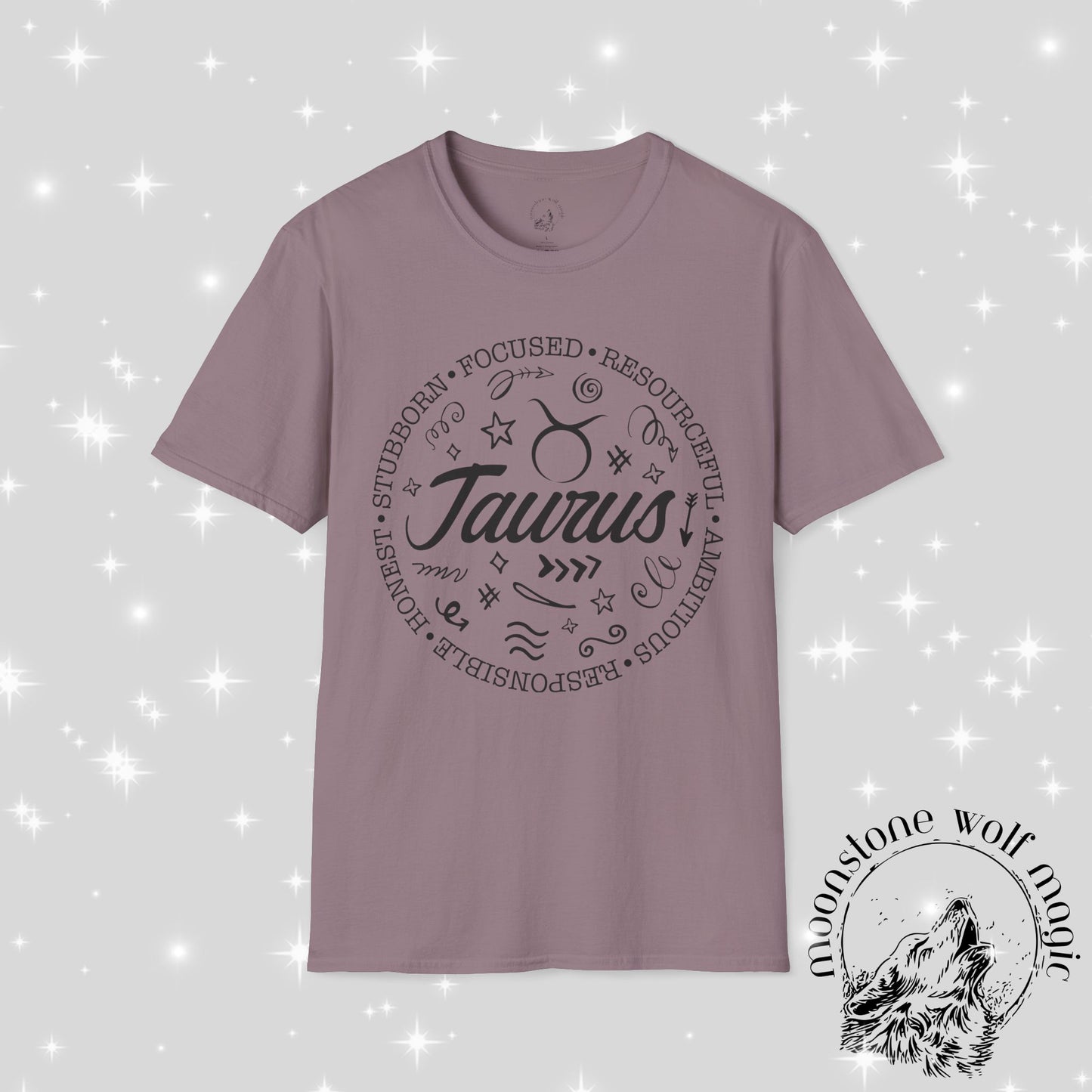 Taurus Zodiac Unisex Softstyle T-Shirt - Astrology Inspired Gift