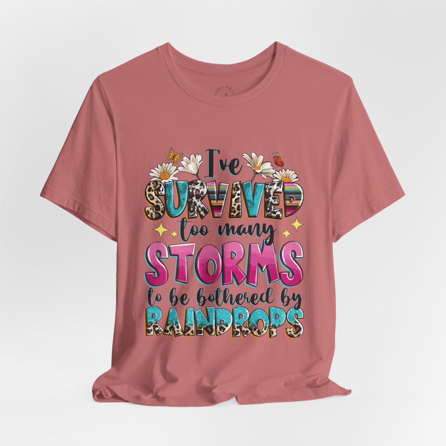 I've Survived Storms Unisex Short Sleeve Tee