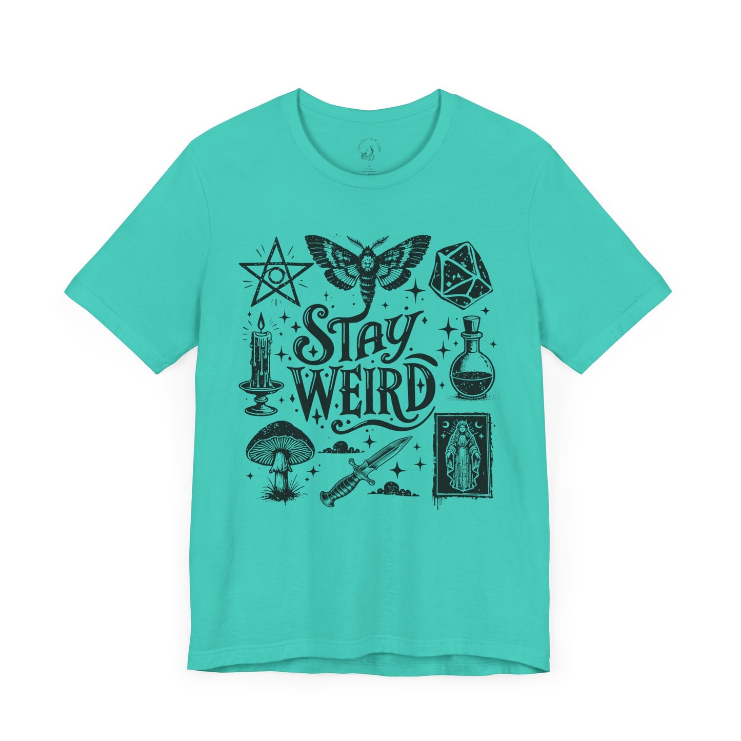 Stay Weird Unisex Jersey Short Sleeve Tee