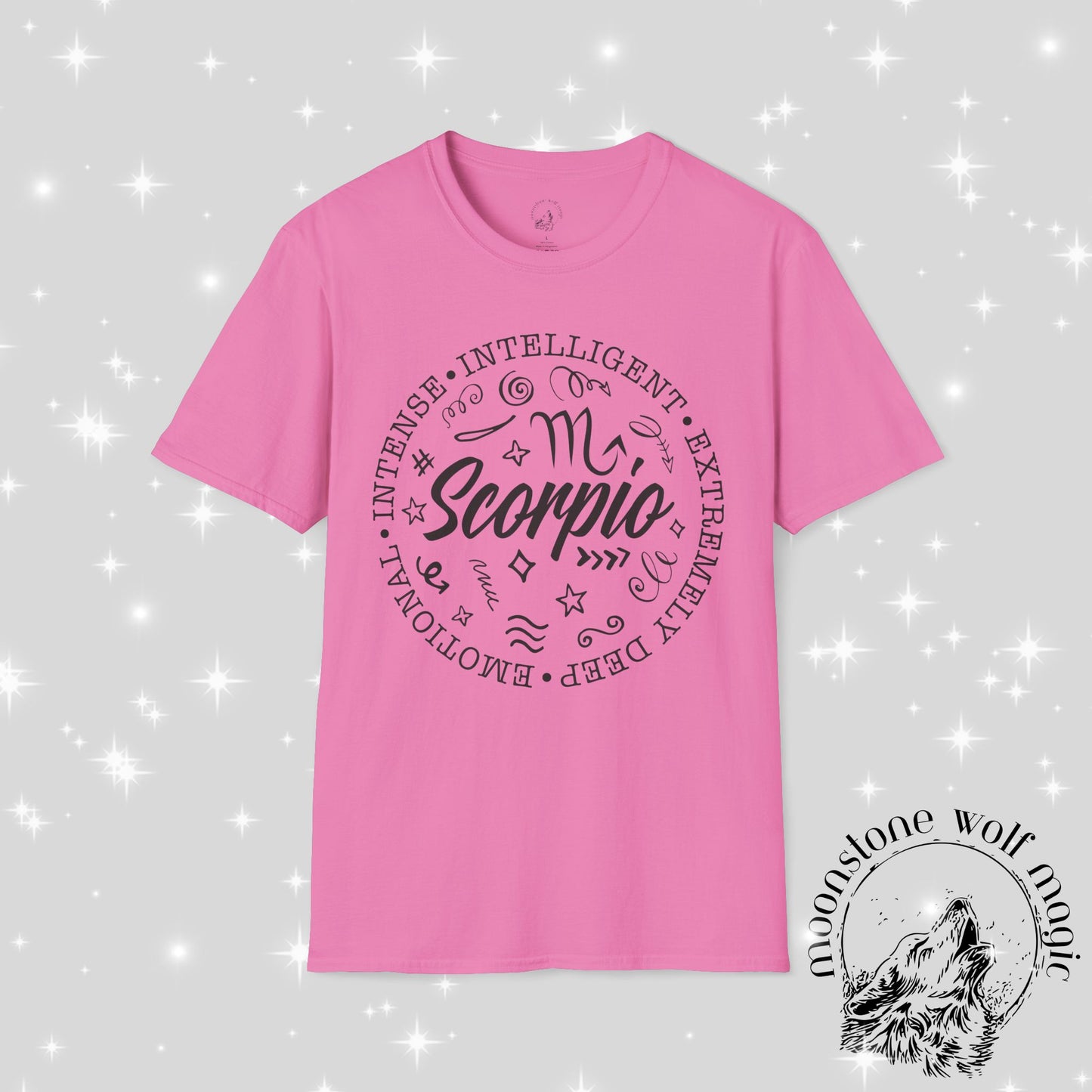 Scorpio Astrology Unisex T-Shirt - Intense & Intelligent Design