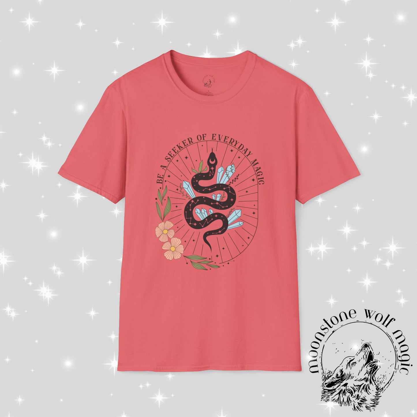 Everyday Magic Unisex Softstyle T-Shirt - Cute Snake Design