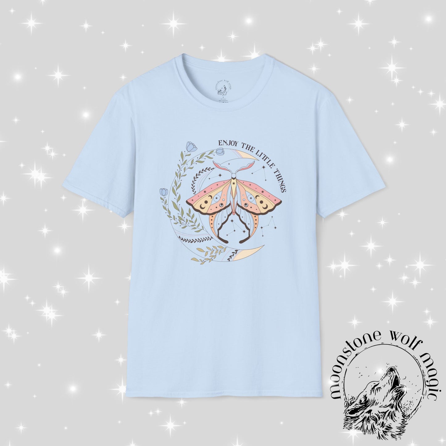 Enjoy the Little Things Unisex Softstyle T-Shirt - Nature Inspired Design