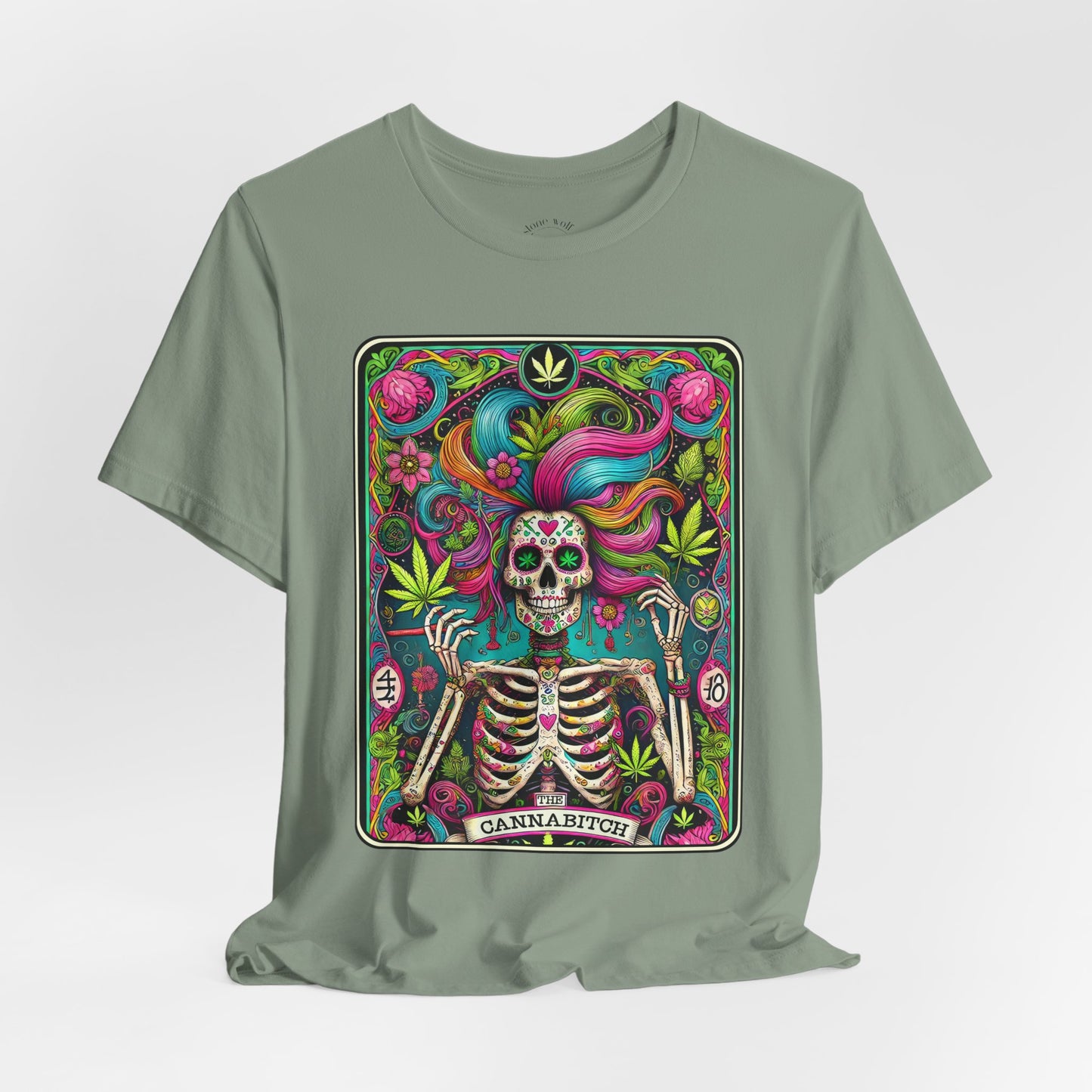 CannaB Tarot Bella Canvas Short Sleeve Tee