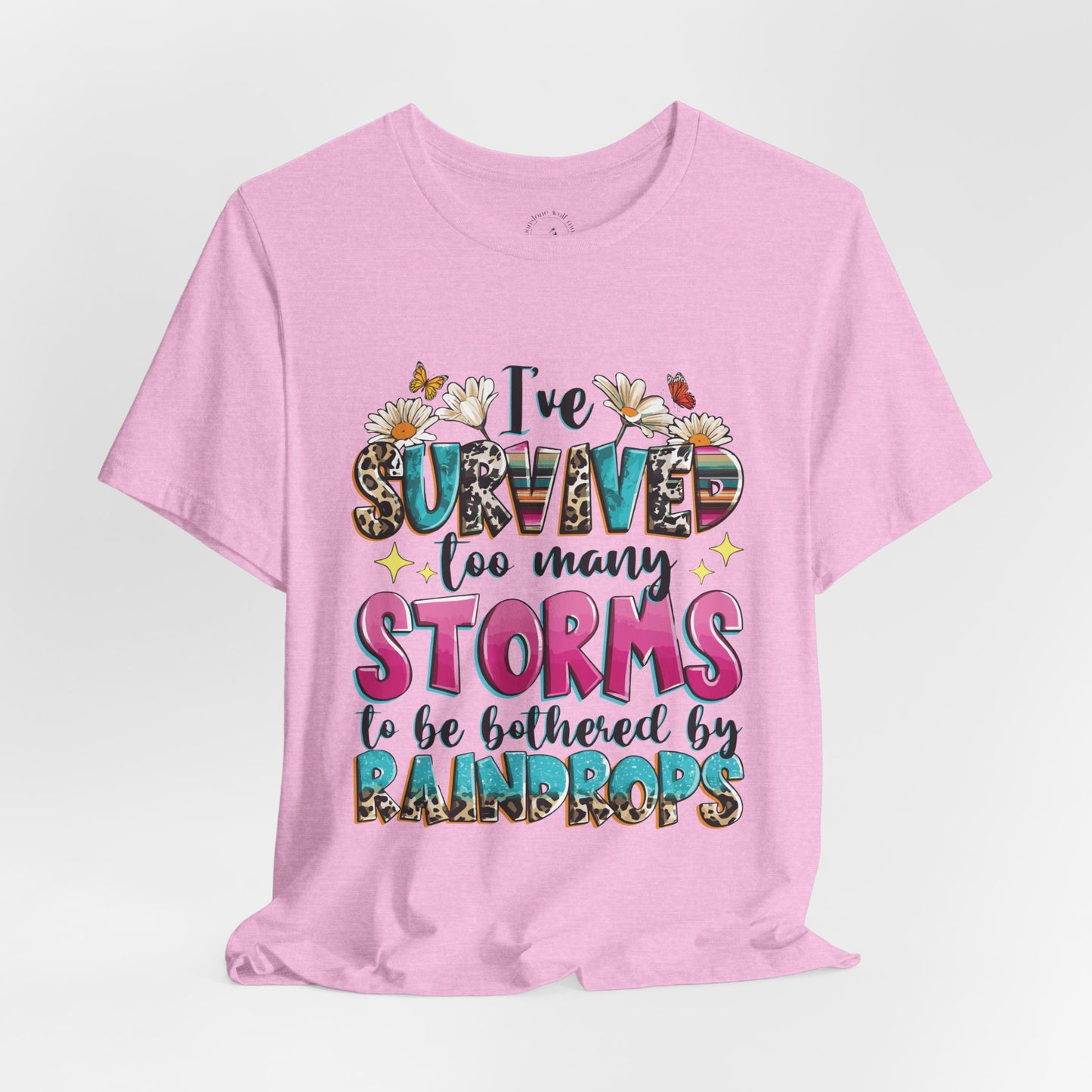 I've Survived Storms Unisex Short Sleeve Tee