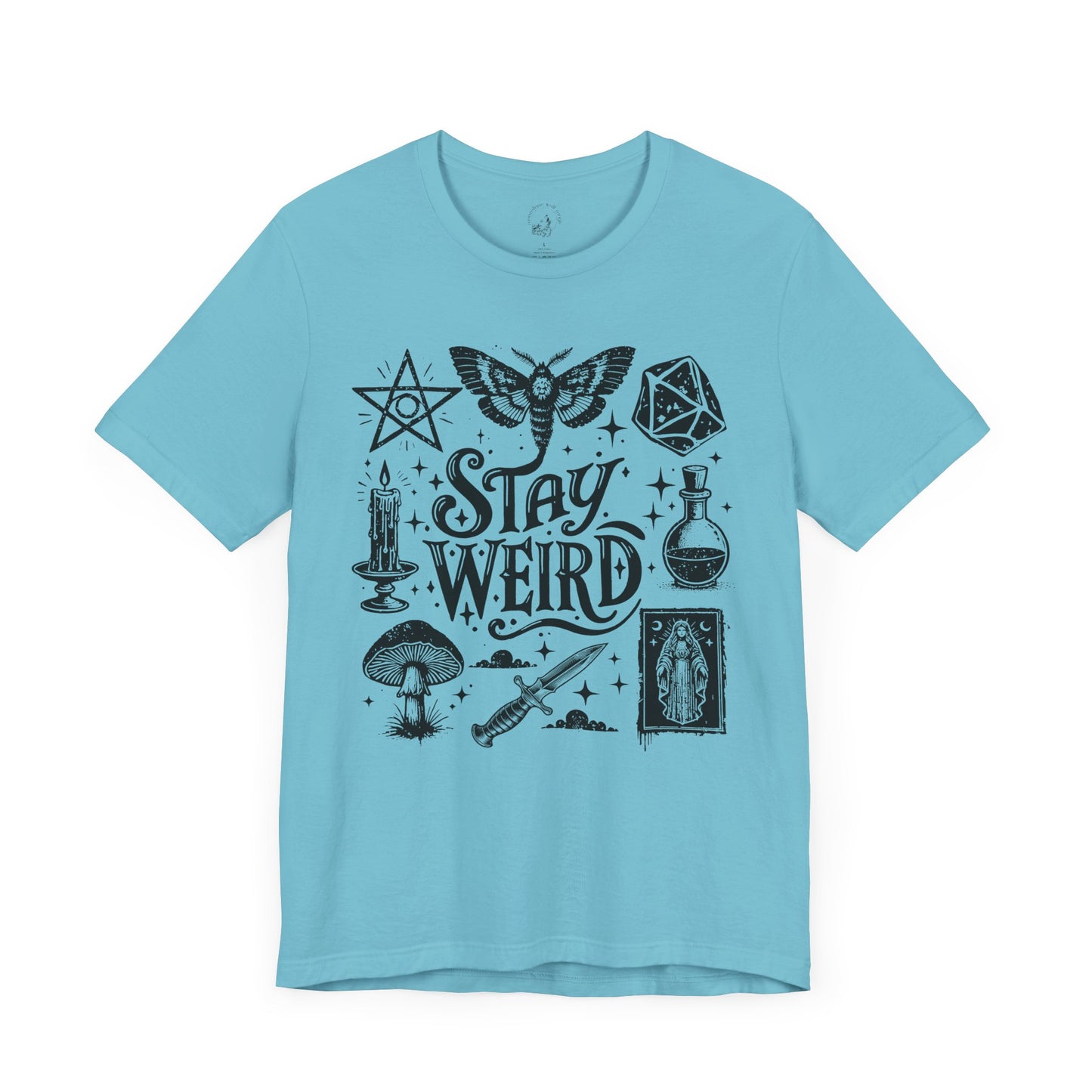 Stay Weird Unisex Jersey Short Sleeve Tee