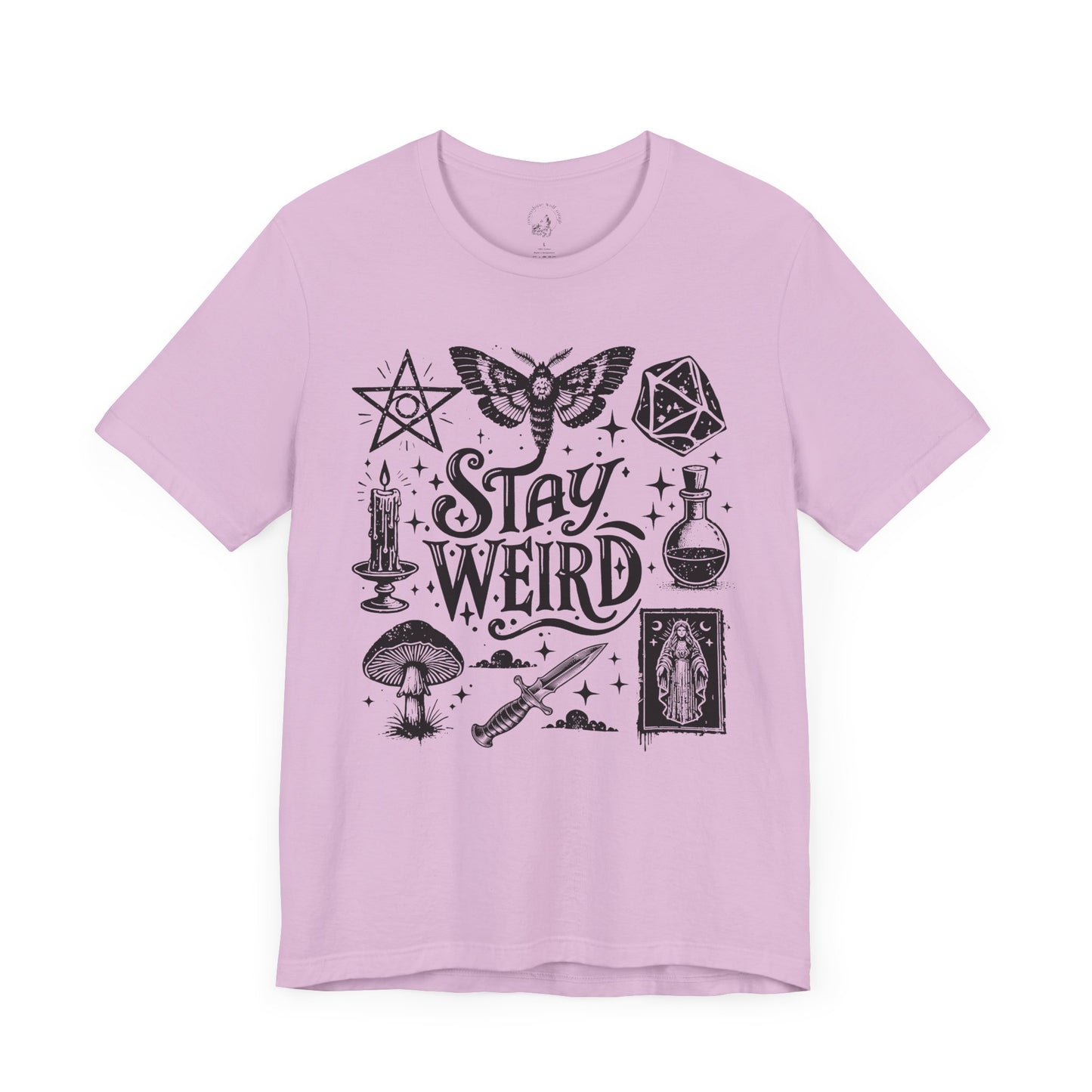 Stay Weird Unisex Jersey Short Sleeve Tee