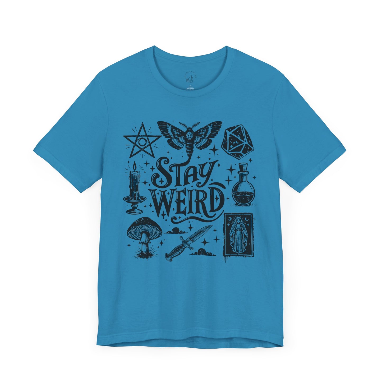 Stay Weird Unisex Jersey Short Sleeve Tee
