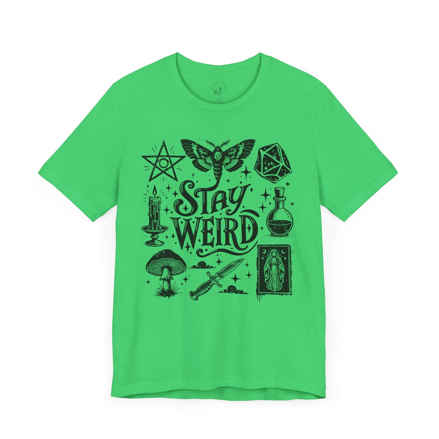 Stay Weird Unisex Jersey Short Sleeve Tee
