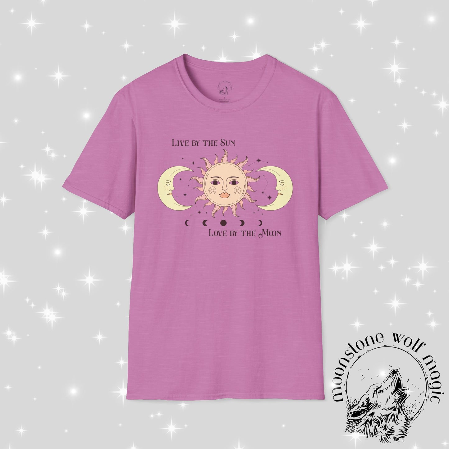 Live by the Sun, Love by the Moon Unisex Softstyle T-Shirt