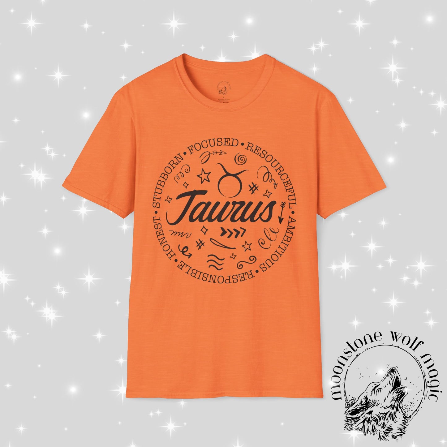 Taurus Zodiac Unisex Softstyle T-Shirt - Astrology Inspired Gift