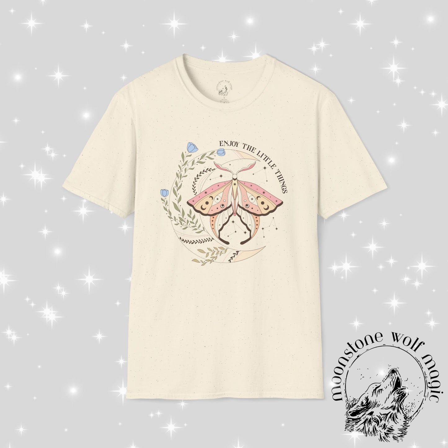 Enjoy the Little Things Unisex Softstyle T-Shirt - Nature Inspired Design