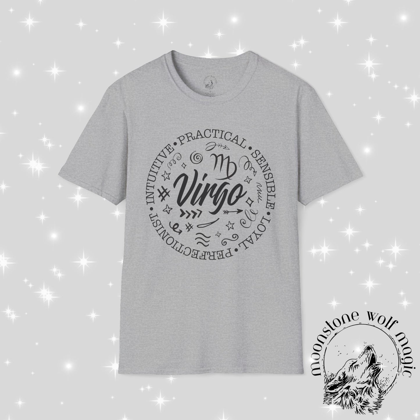 Virgo Traits Unisex Softstyle T-Shirt - Intuitive, Practical, Sensible Design