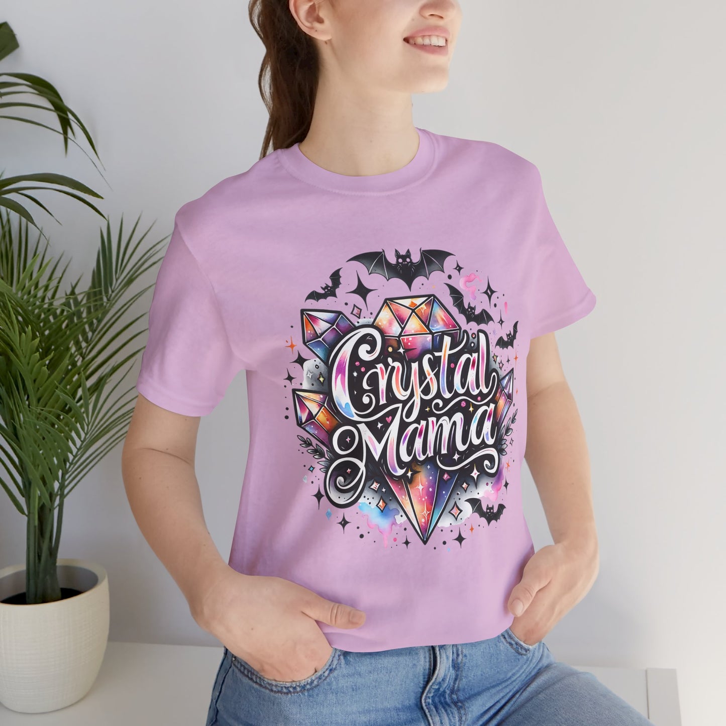 Crystal Mama Unisex Jersey Short Sleeve Tee