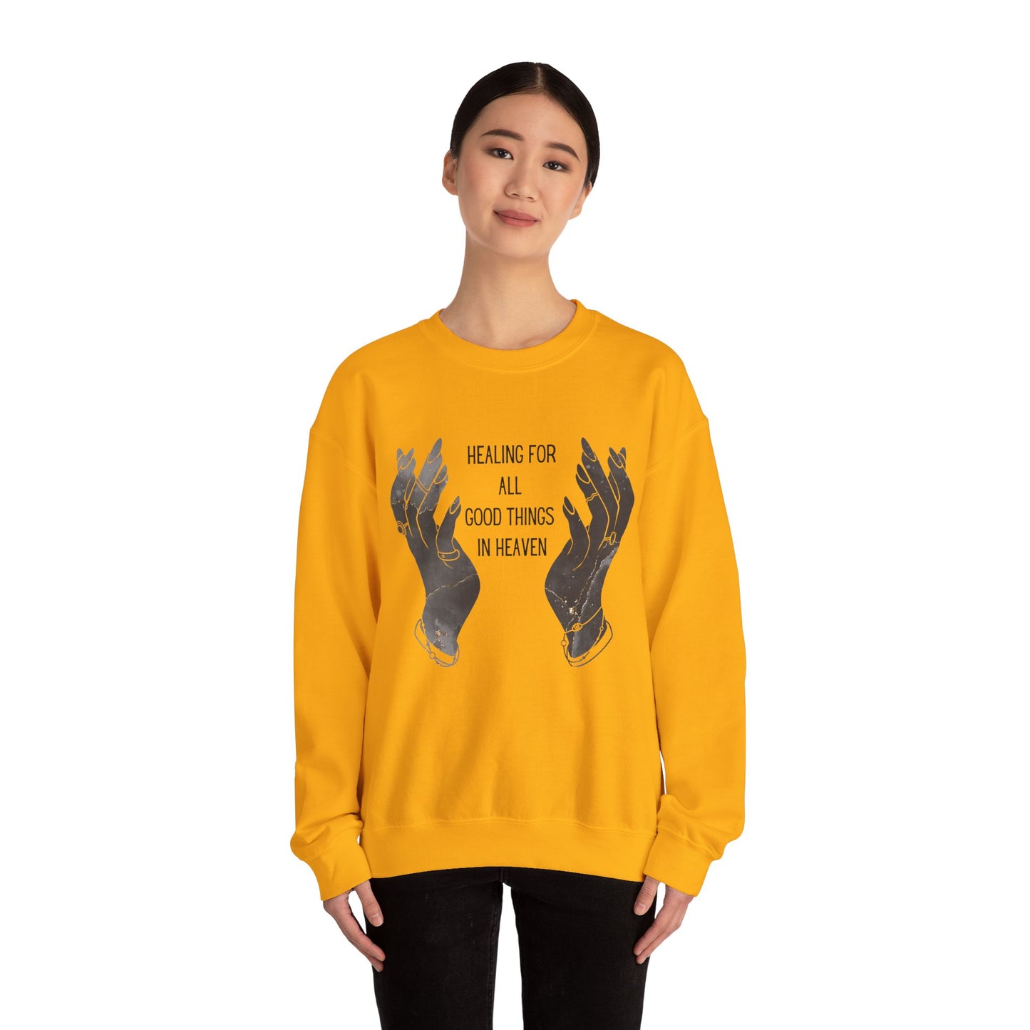 Healing for all things Crewneck Sweatshirt