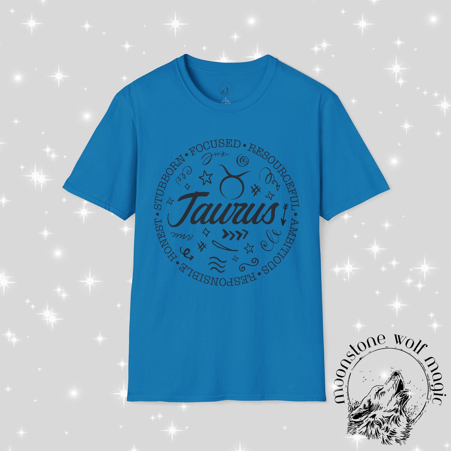 Taurus Zodiac Unisex Softstyle T-Shirt - Astrology Inspired Gift