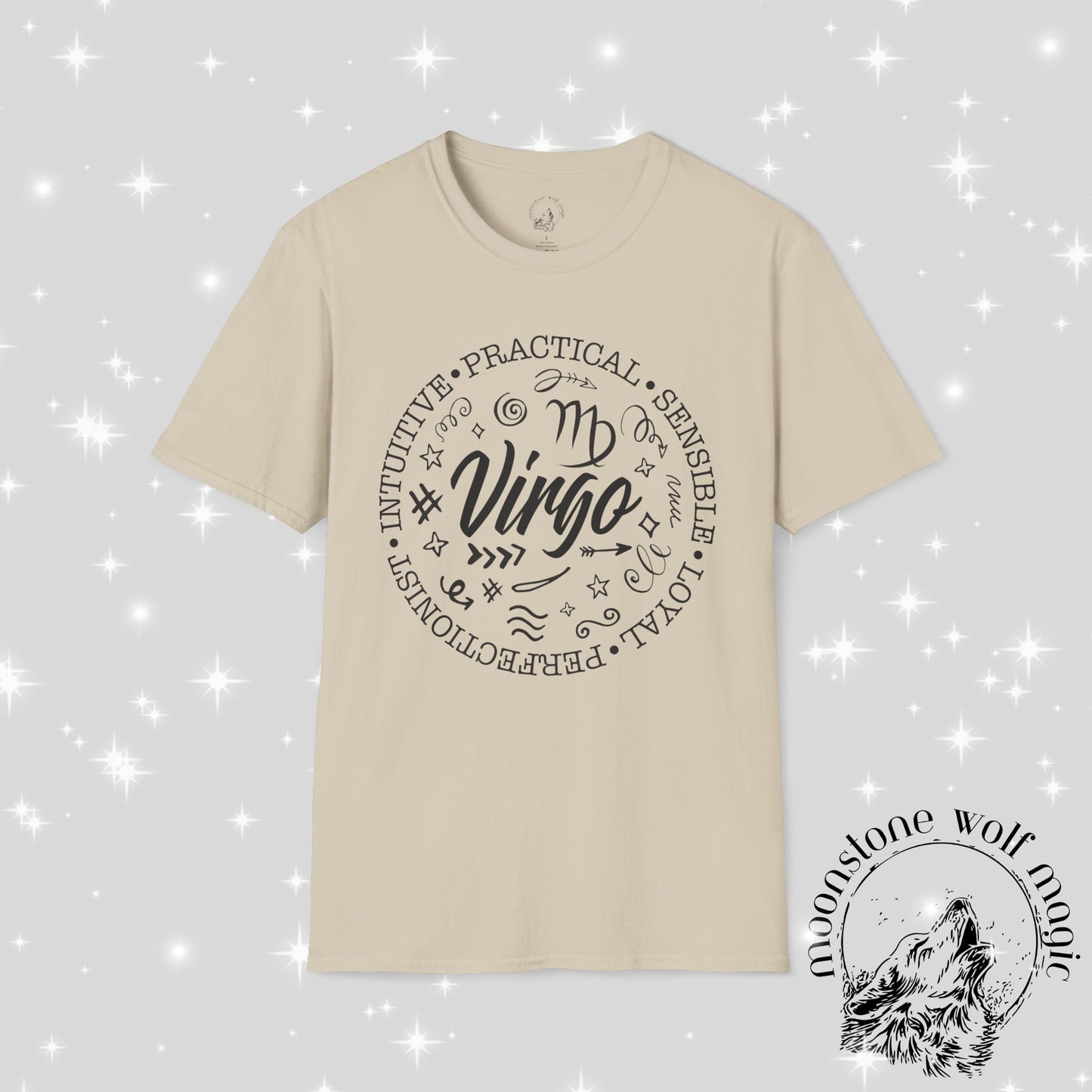 Virgo Traits Unisex Softstyle T-Shirt - Intuitive, Practical, Sensible Design