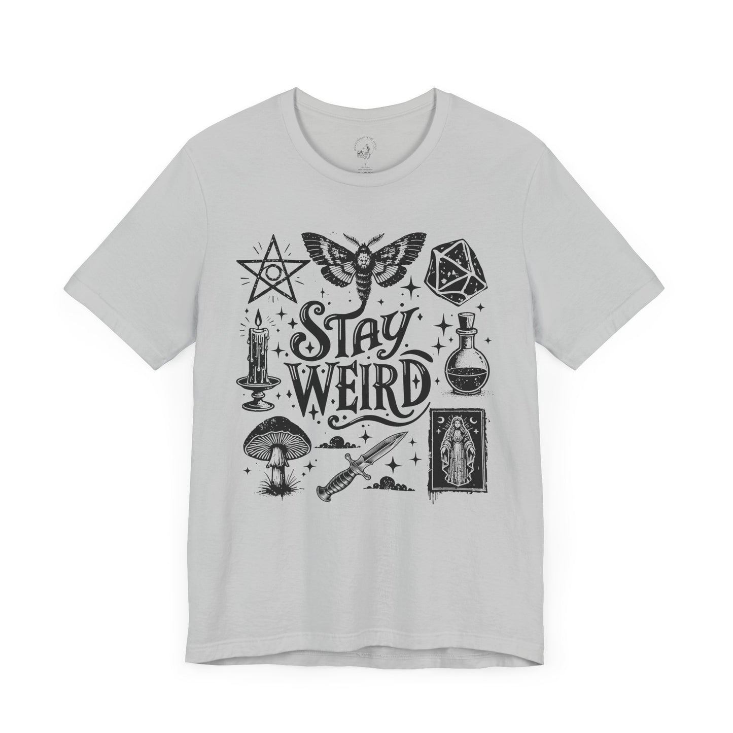 Stay Weird Unisex Jersey Short Sleeve Tee