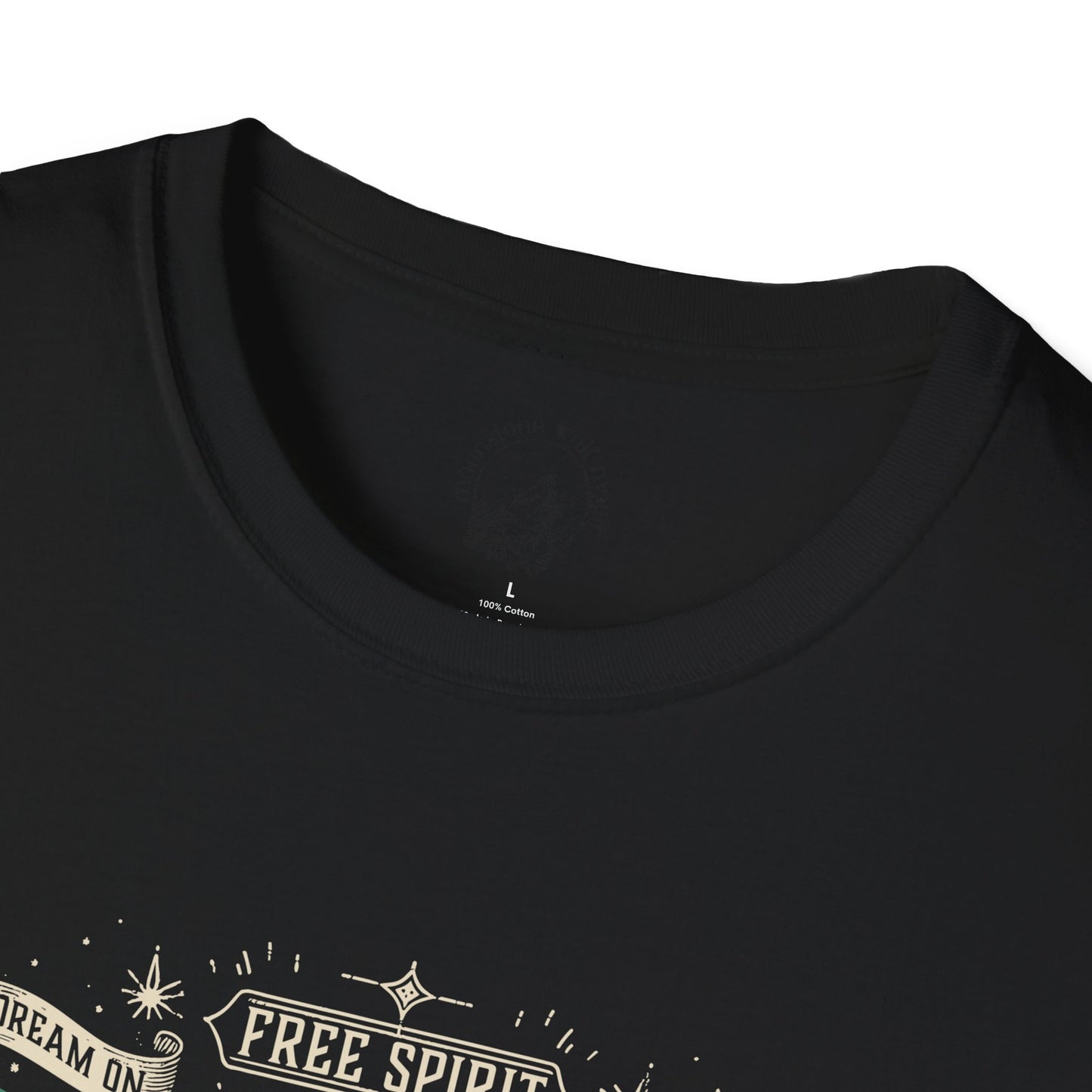 Mystical Butterfly Moon T-Shirt, Magical Tee, Gift for Nature Lovers, Astrology Shirt, Unisex Softstyle Top