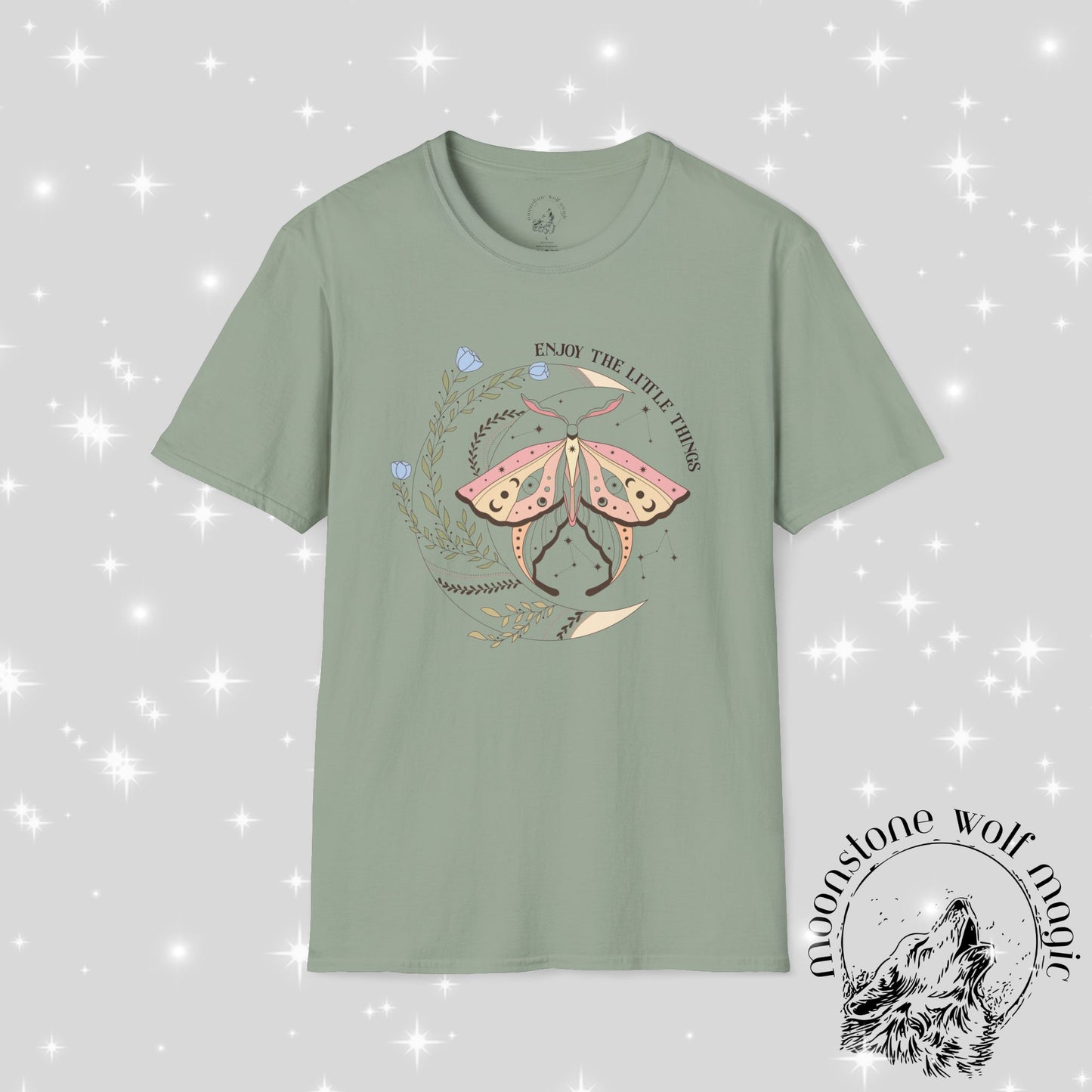 Enjoy the Little Things Unisex Softstyle T-Shirt - Nature Inspired Design