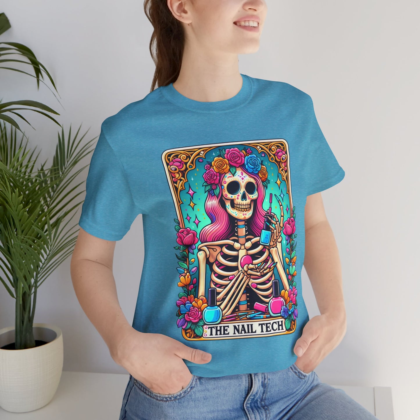 The Nail Tech Tarot Jersey Short Sleeve Tee