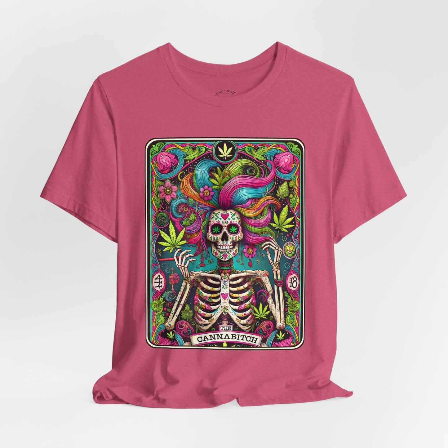 CannaB Tarot Bella Canvas Short Sleeve Tee