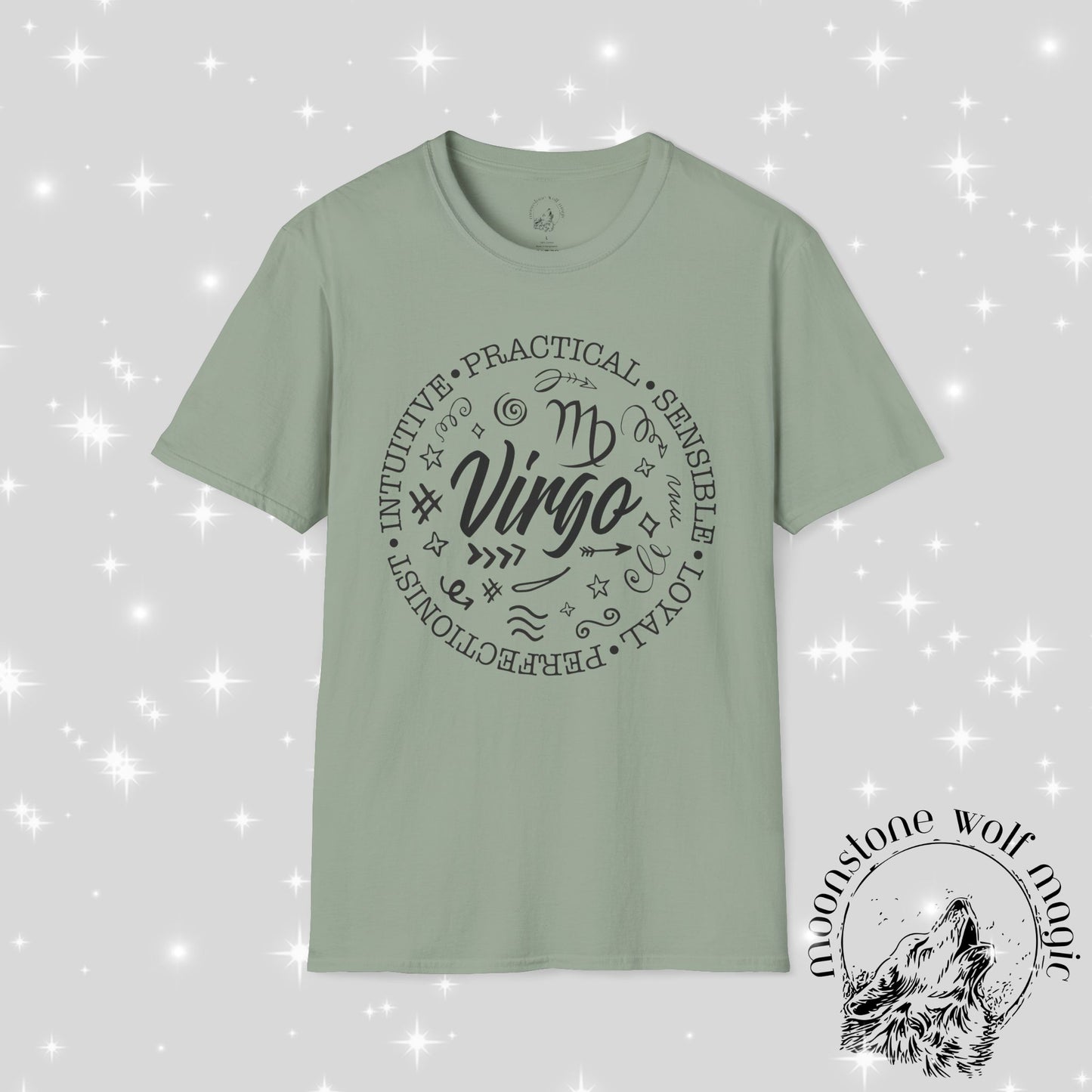 Virgo Traits Unisex Softstyle T-Shirt - Intuitive, Practical, Sensible Design