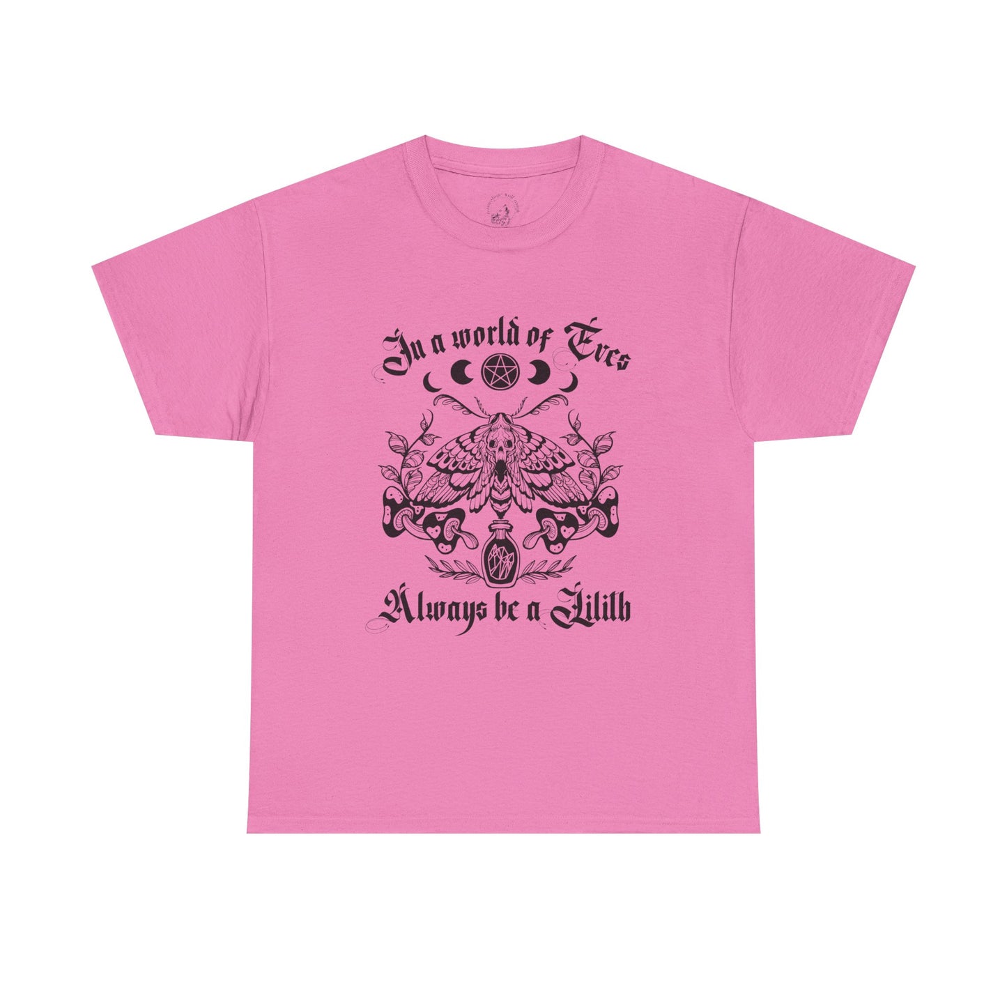 Be a Lilith Vintage-Inspired Unisex Heavy Cotton Tee, Boho Style Tee, Casual Wear, Gift for Him and Her, Ideal for Festivals and Gatherings