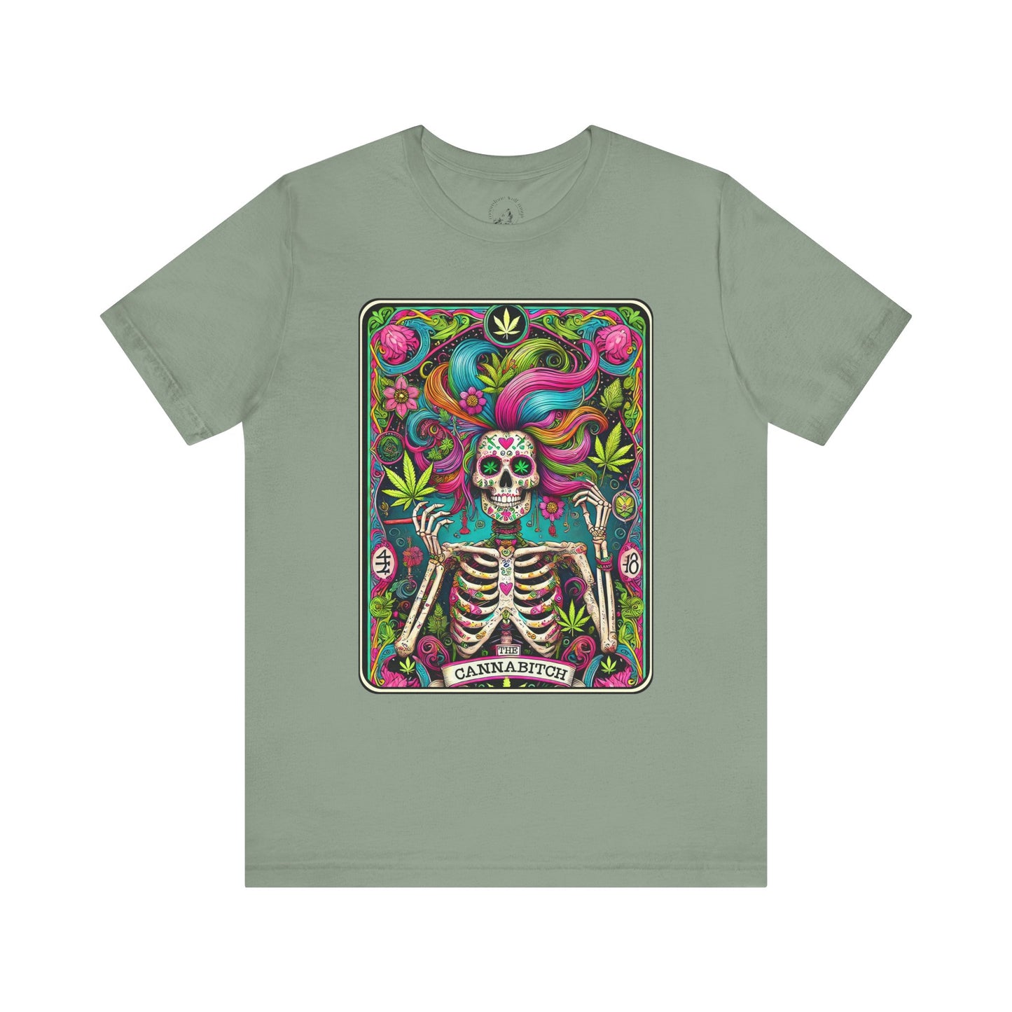 CannaB Tarot Bella Canvas Short Sleeve Tee