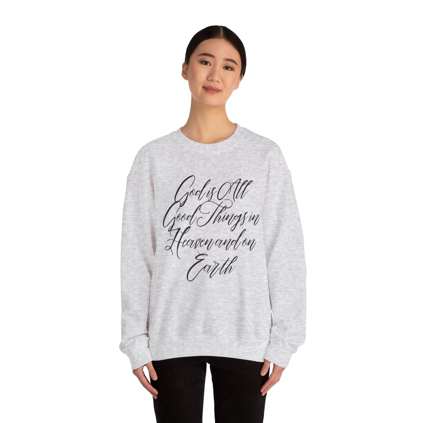 God is Good Crewneck Sweatshirt