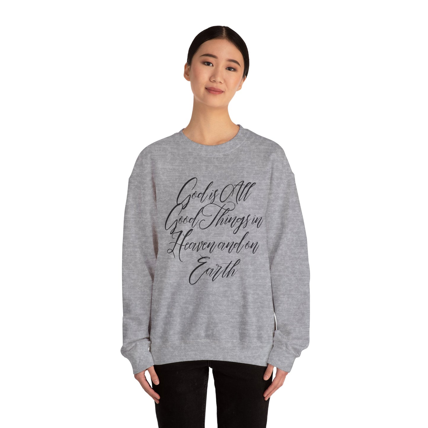 God is Good Crewneck Sweatshirt