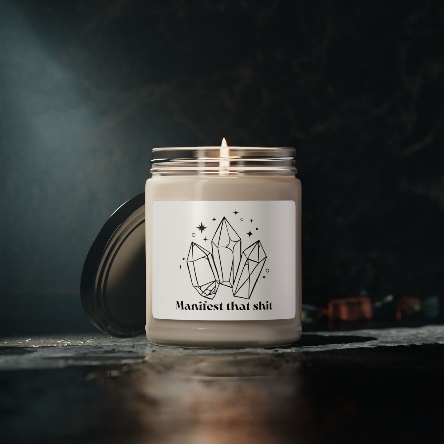 Manifest That Shit Scented Soy Candle, 9oz