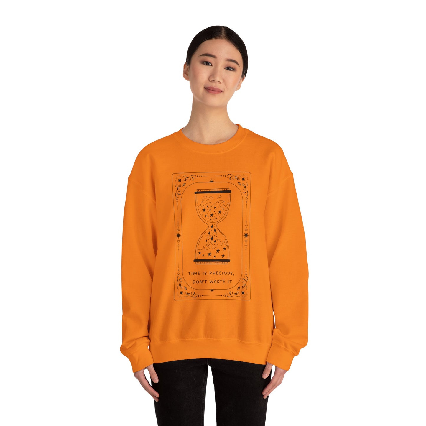 Time is Precious Crewneck Sweatshirt