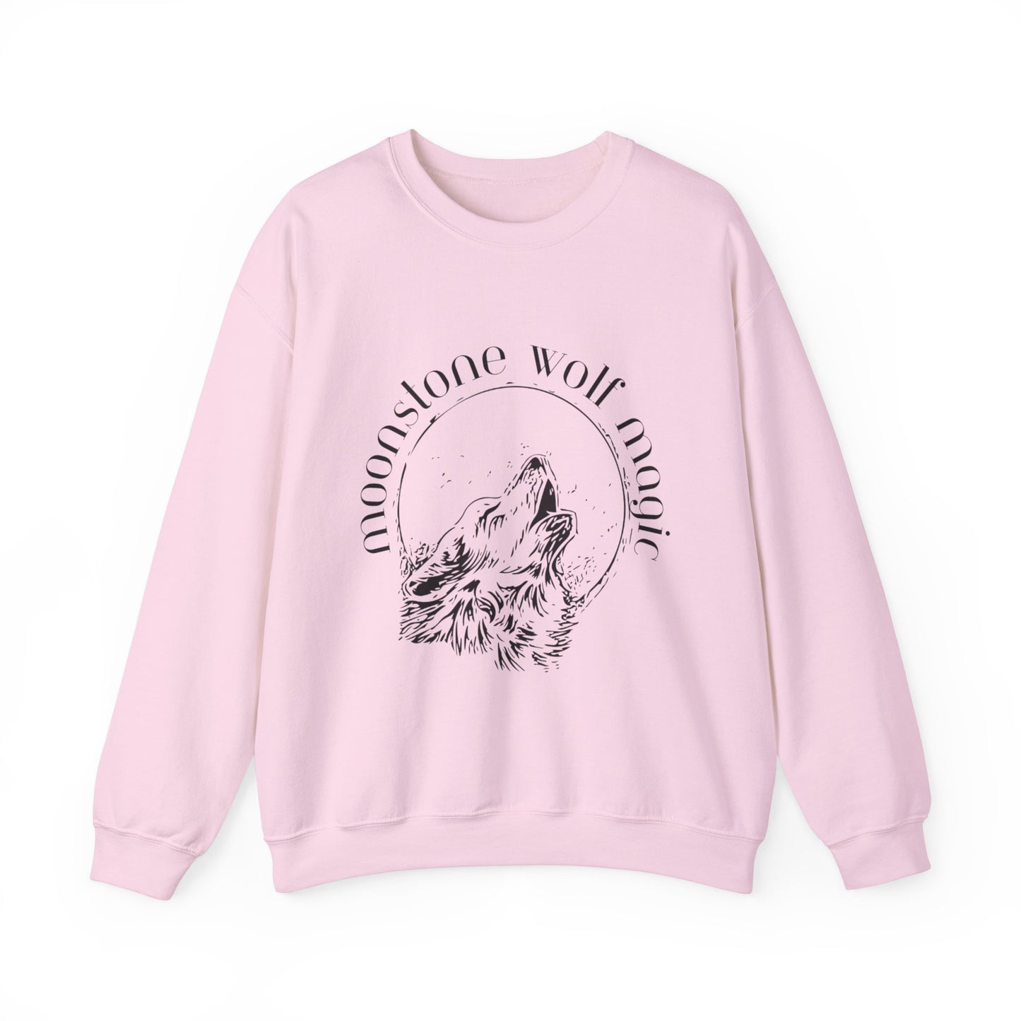 Moonstone Wolf Magic Crewneck Sweatshirt