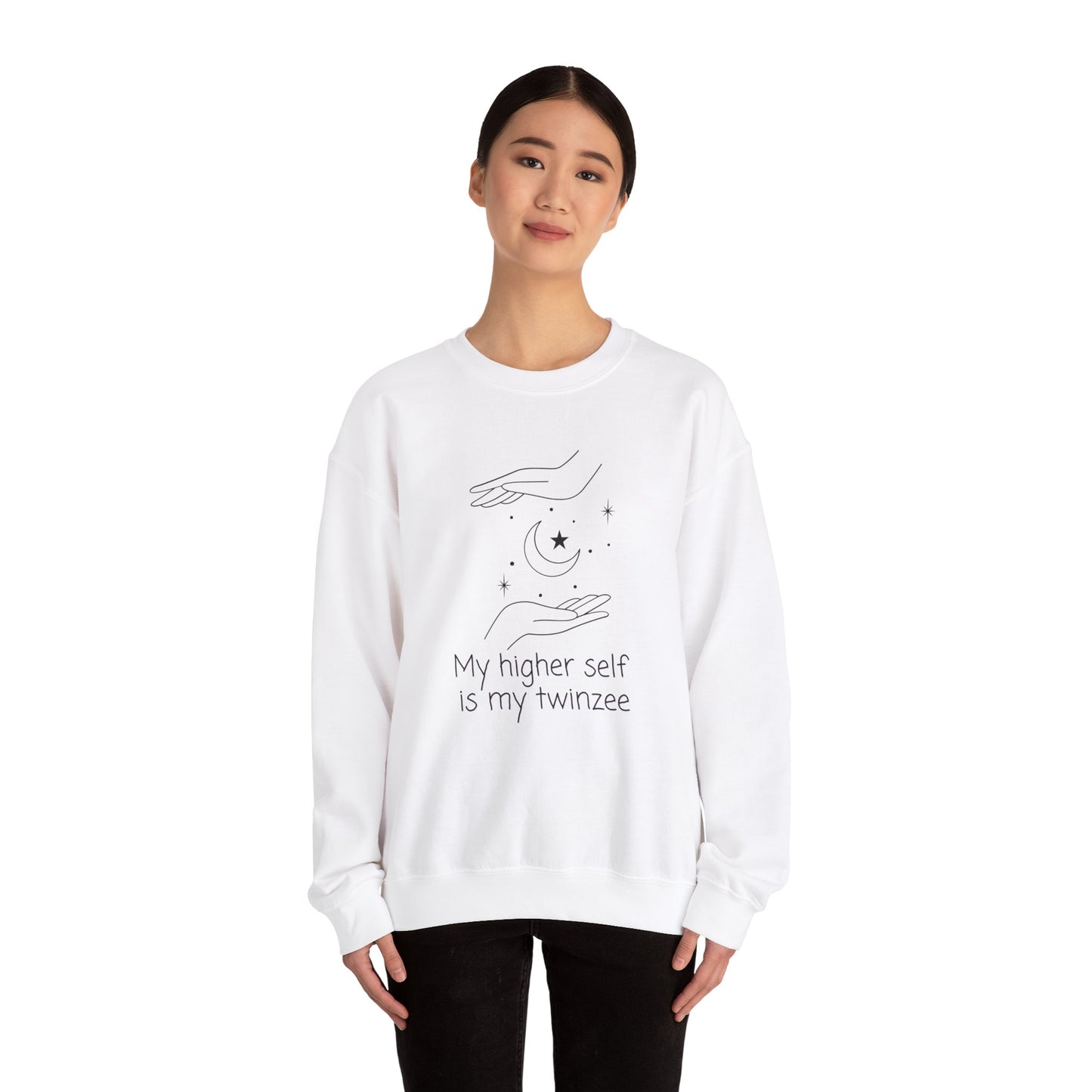 My Higher self is my twinzee Crewneck Sweatshirt