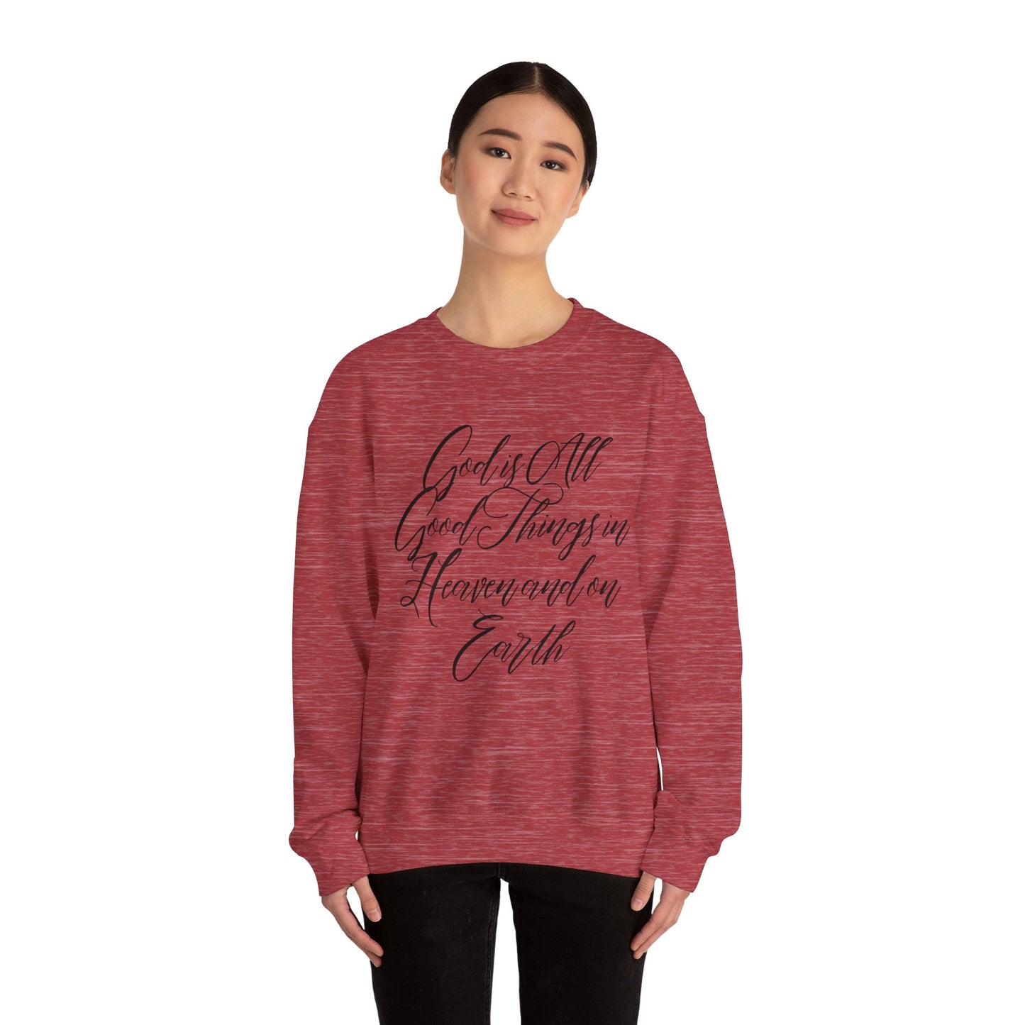 God is Good Crewneck Sweatshirt