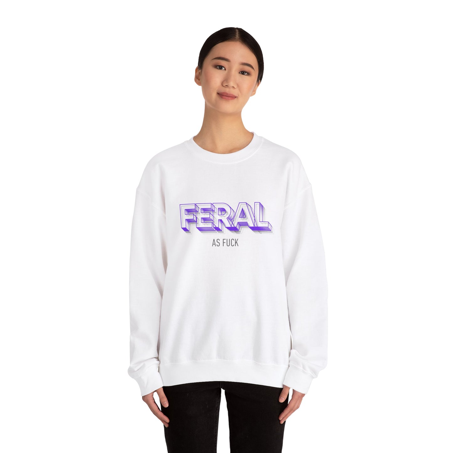 Feral AF Crewneck Sweatshirt