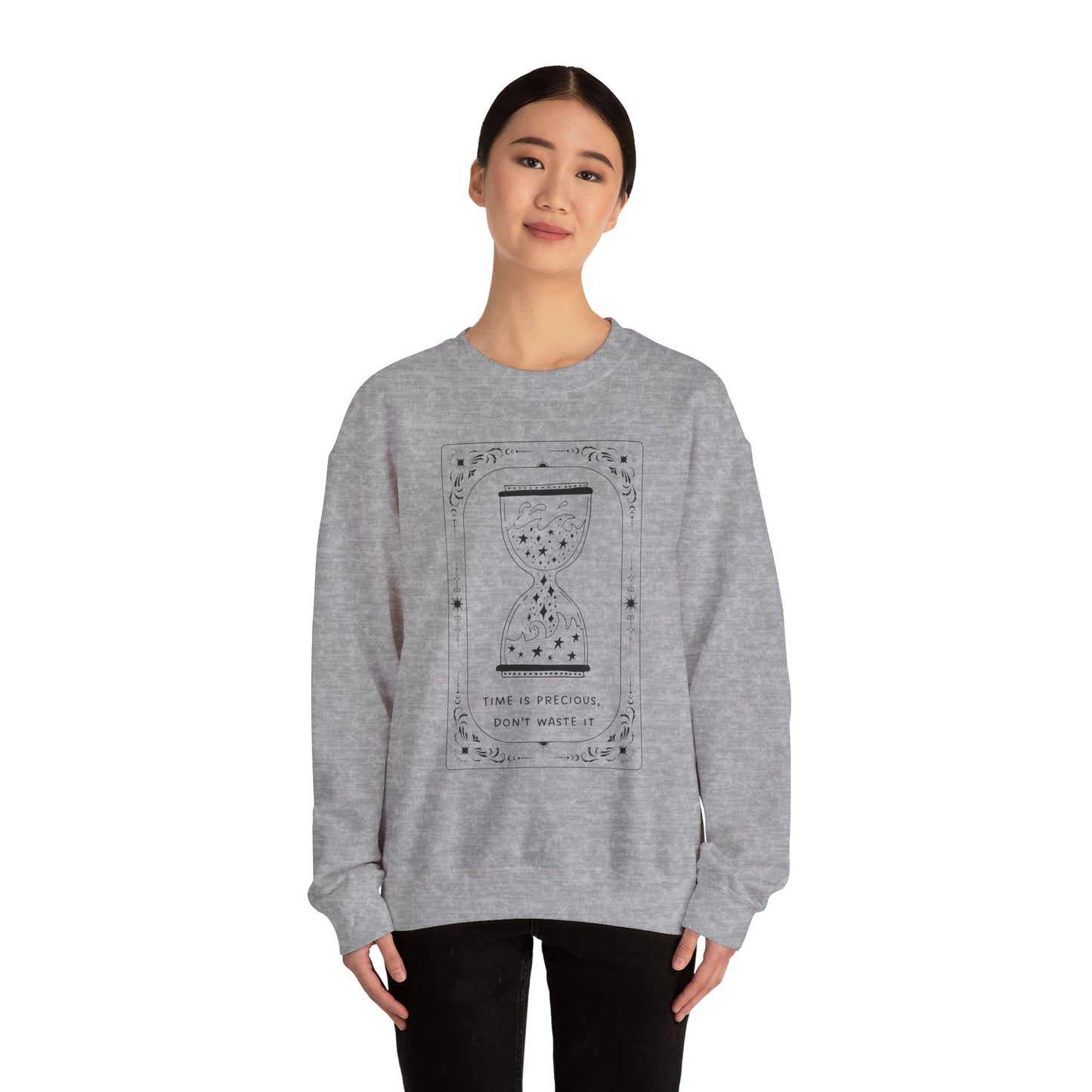 Time is Precious Crewneck Sweatshirt