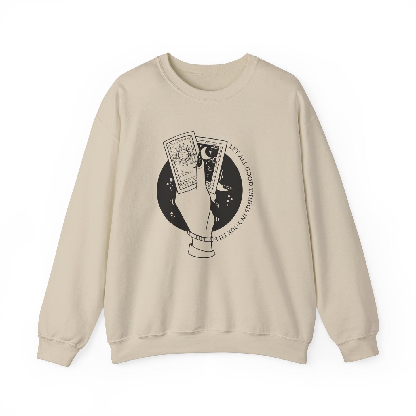 Let all Good Things in Crewneck Sweatshirt