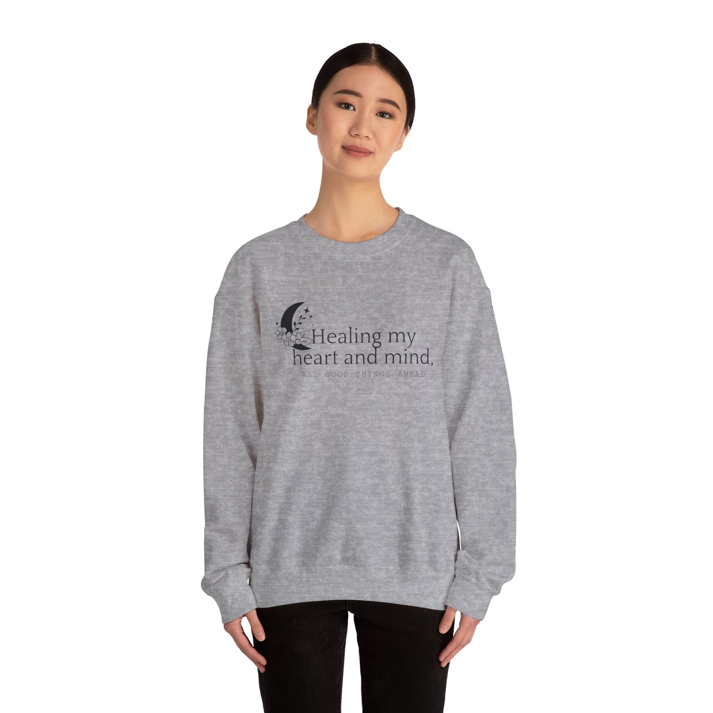 Healing my Heart and Mind Crewneck Sweatshirt