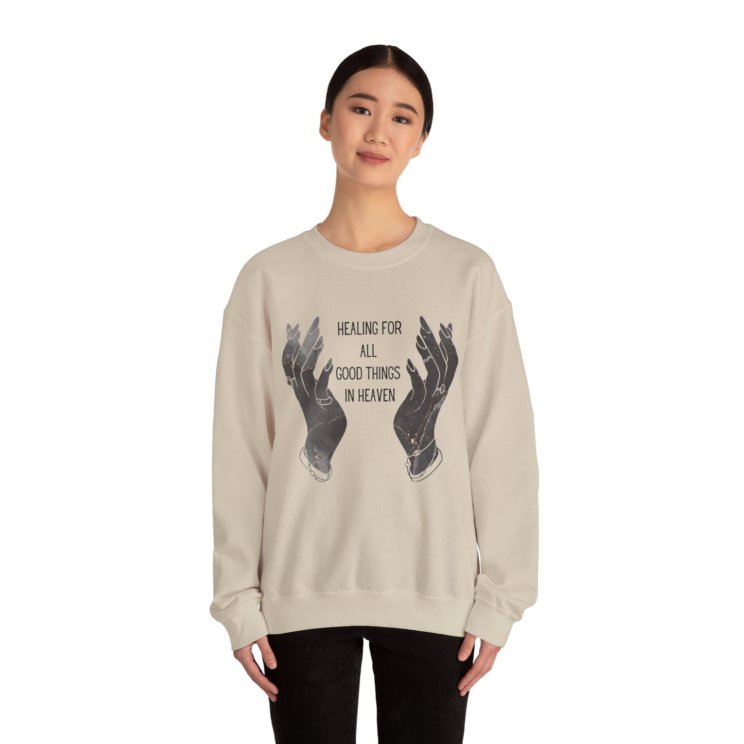 Healing for all things  Crewneck Sweatshirt