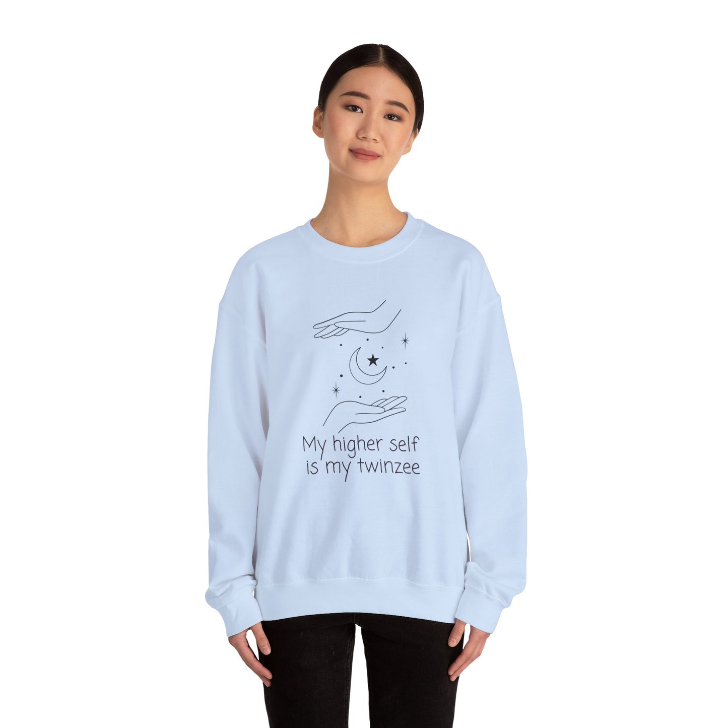 My Higher self is my twinzee Crewneck Sweatshirt