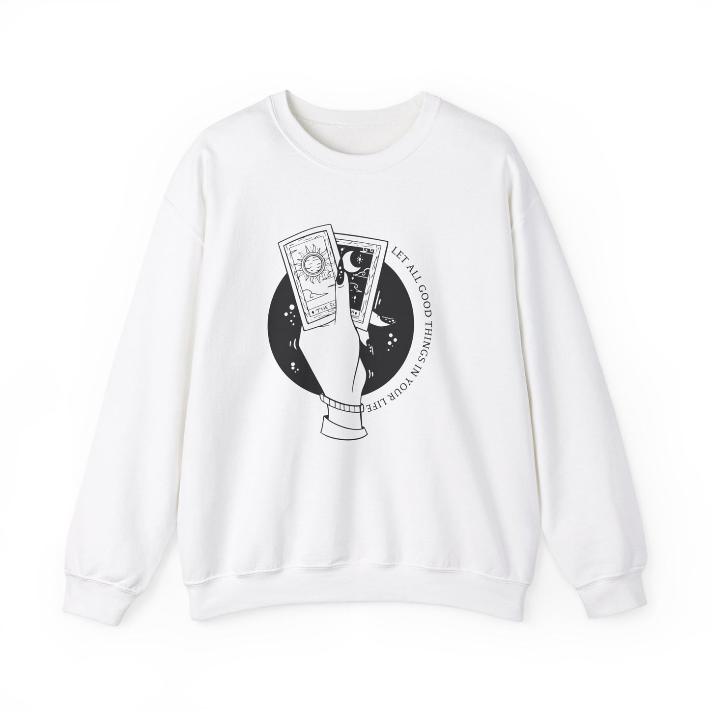 Let all Good Things in Crewneck Sweatshirt